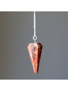 Unakite Pendulum Supreme Source Ask and Answer Crystal Dowsing Divination Tool